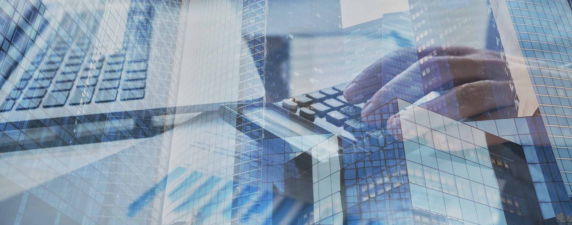 Financial abstract overlay for business, finance and investment