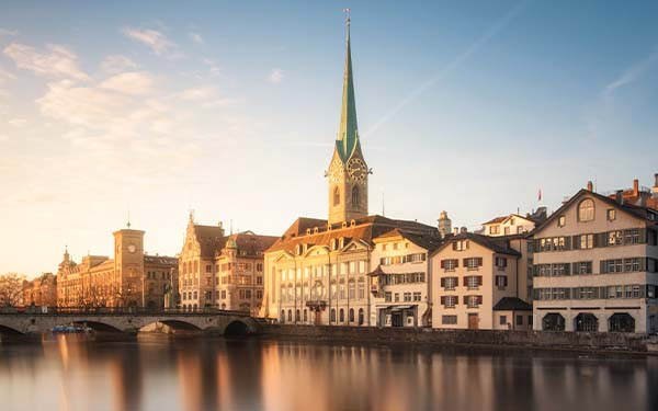 Cityscape of Zurich, Switzerland