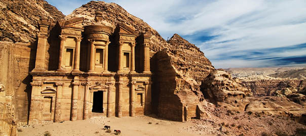 Monastery, Petra, Jordan.