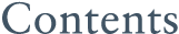 Contents