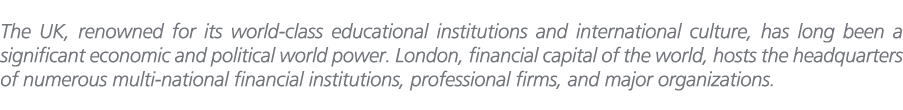 The UK, renowned for its world class educational institutions and international culture, has long been a significant ...