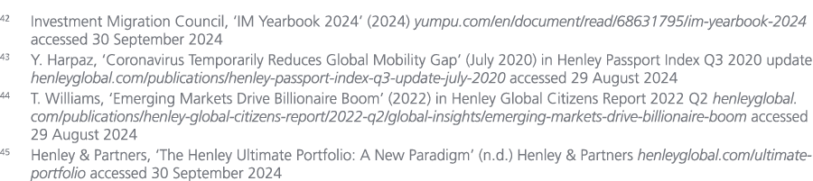 42 Investment Migration Council, ‘IM Yearbook 2024’ (2024) yumpu.com/en/document/read/68631795/im yearbook 2024 acces...
