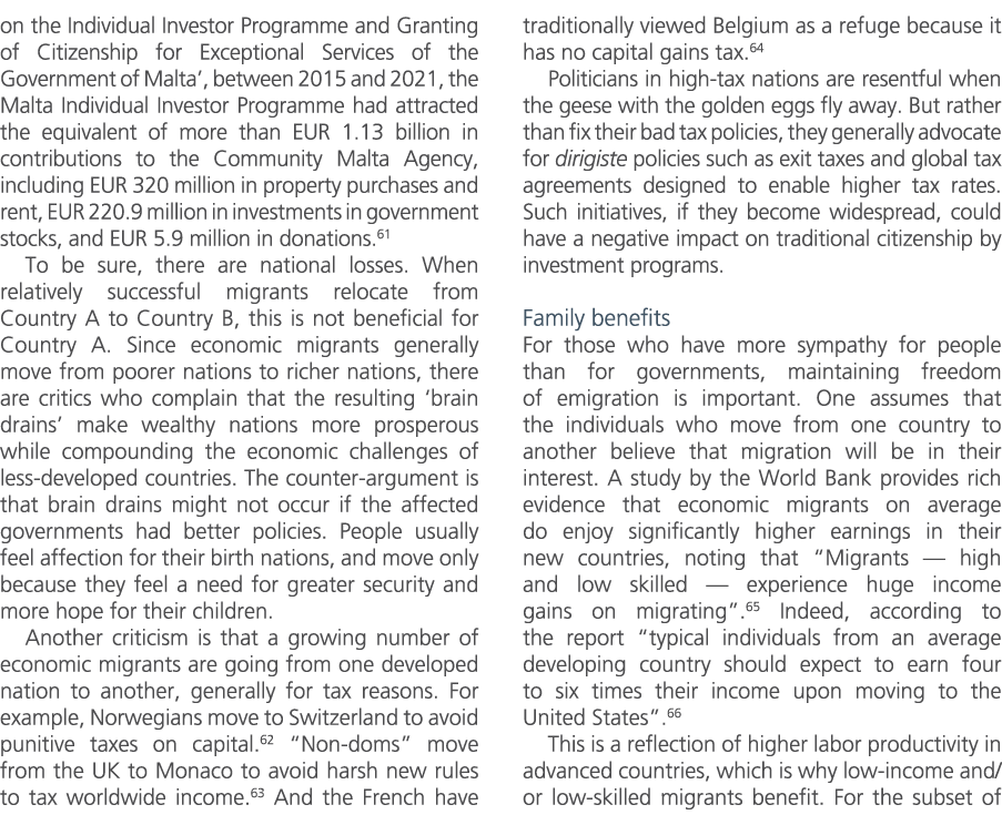 on the Individual Investor Programme and Granting of Citizenship for Exceptional Services of the Government of Malta’...